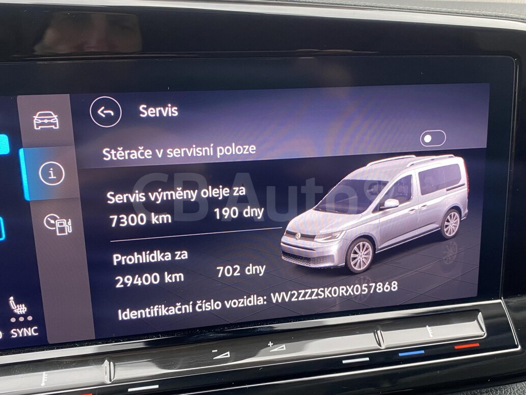 Volkswagen užitkové Caddy